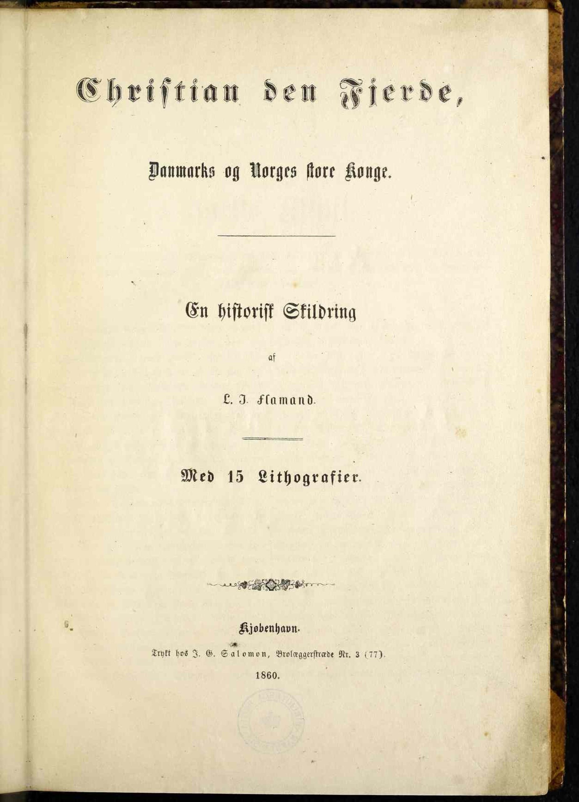 Flamand: Christian den Fjerde