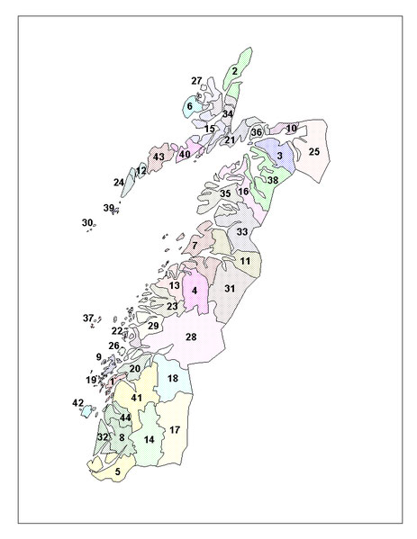 Nordland Municipalities