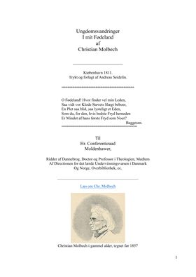 Breve paa en Reise giennem den sydligste Deel af Siælland til Møen side 1 - 142 i originalen.