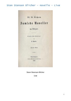 St. St. Blicher Livø