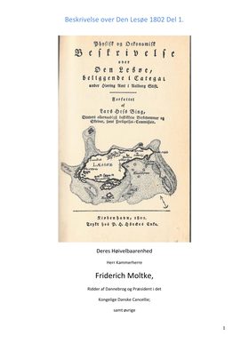 Lesøe 1803 del 1